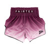 Fairtex BS1904 Maroon Fade Slim Cut Muay Thai Boxing Short