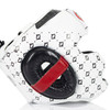 Fairtex HG10 Headgear Head Guard Super Sparring - Black & White