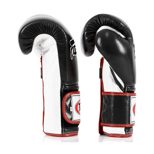 Fairtex BGV9 Mexican Style Black/White/Red Muay Thai Boxing Glove - Heavy Hitter