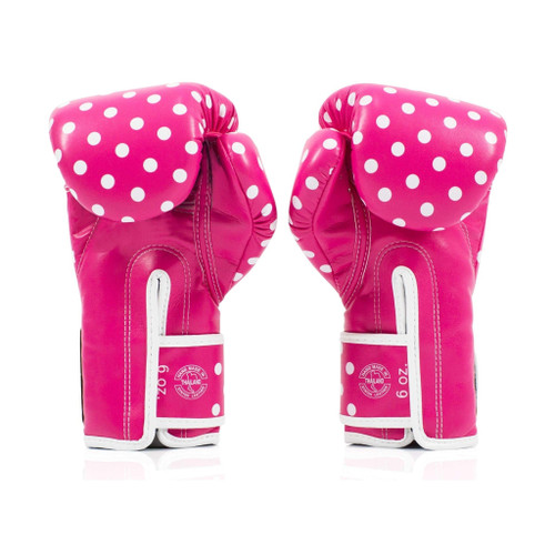 Fairtex BGV14P Polka Dot Muay Thai Boxing Glove