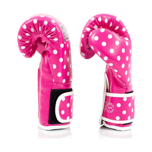 Fairtex BGV14P Polka Dot Muay Thai Boxing Glove