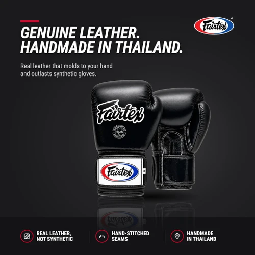Fairtex BGV1 Muay Thai Boxing Glove - Solid Colors