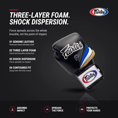Fairtex BGV1 Muay Thai Boxing Glove - Solid Colors
