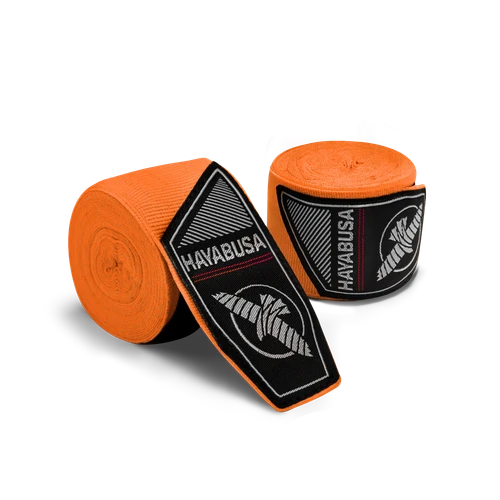 180 Inch Perfect Stretch Hand Wraps - Orange - 1