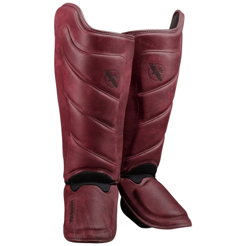 T3 LX Shin Guards - Crimson - 1