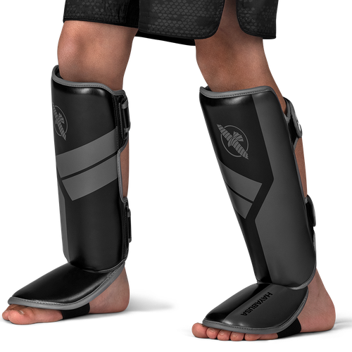 S4 Youth Shin Guards - Black - 2