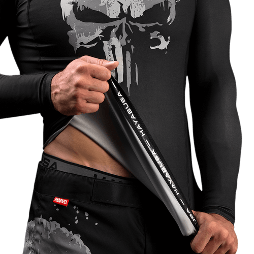 Marvel's The Punisher Long Sleeve Rash Guard - 5