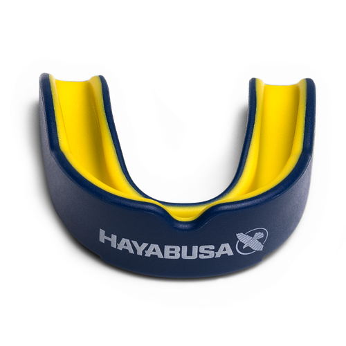 Combat Mouth Guard - Navy/Yellow - 1