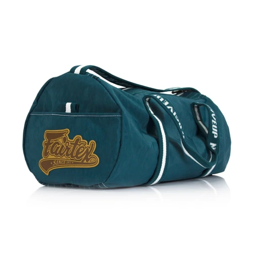Fairtex Retro Style Barrel Bag (Green)