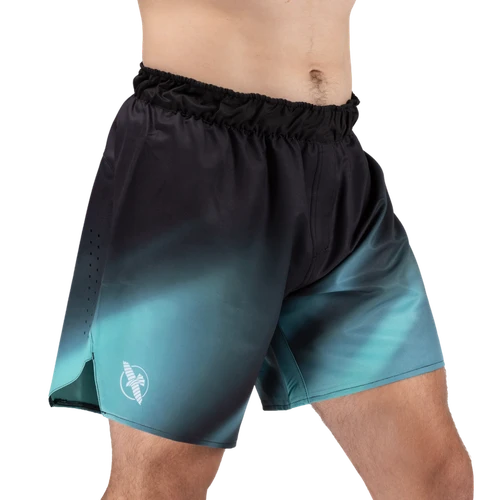 Men's Apex Nova Lightweight Fight Shorts - Aurora Teal - 1