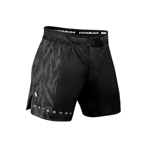 Men’s Apex Vantage Mid-Thigh Fight Shorts - Carbon Black - 1