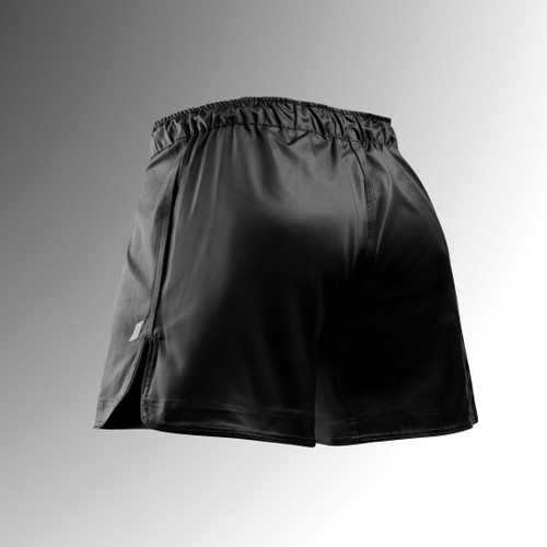 Men’s Apex Vantage Mid-Thigh Fight Shorts - Carbon Black - 2