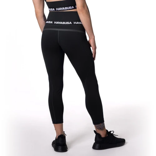 Women’s High Rise 3/4 Leggings - Black - 2