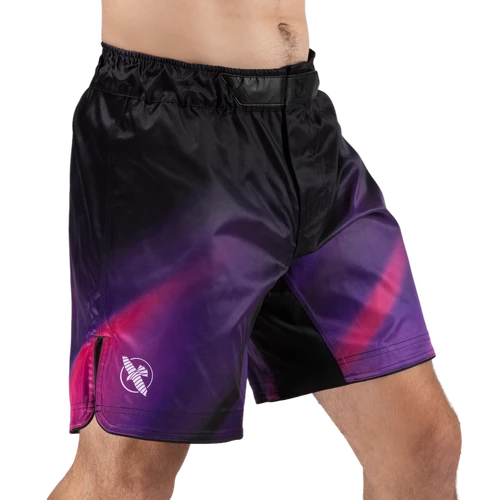 Men’s Apex Nova 3/4 Thigh Fight Shorts - Ultraviolet Purple - 1