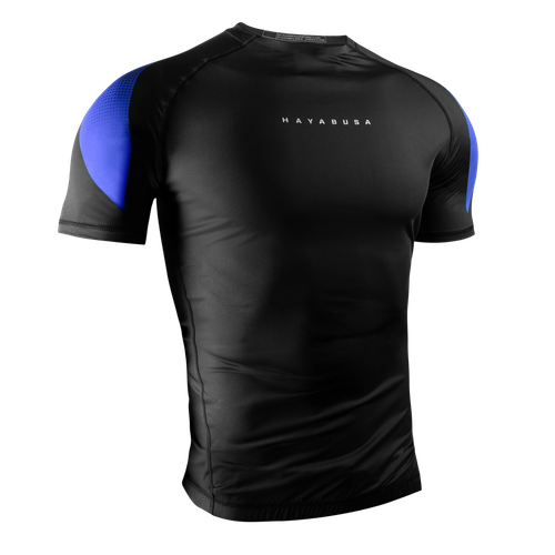 Men’s Pro Ranked Short Sleeve Rash Guard - Blue - 1