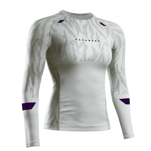 Women's Apex Vantage Long Sleeve Rash Guard - Stone Beige - 1