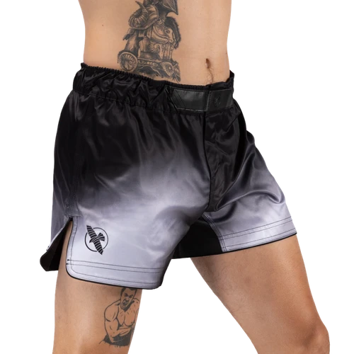 Men’s Apex Nova Mid-Thigh Fight Shorts - Cosmic Grey - 1