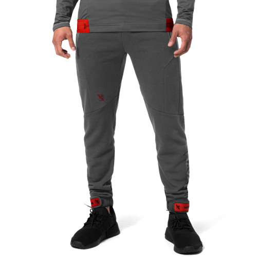 Men’s Athletic Joggers - Dark Heather Grey - 1