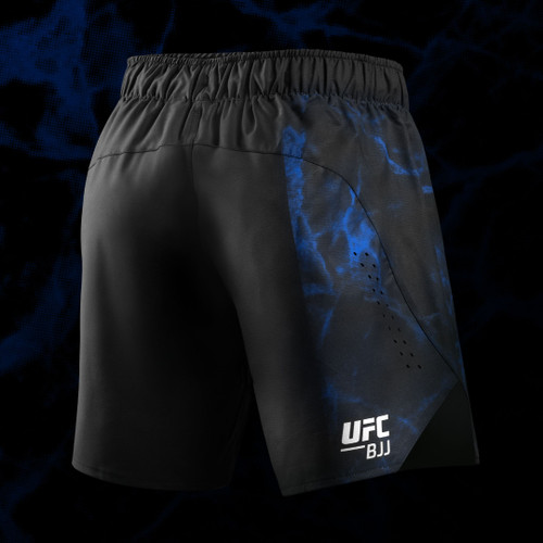 UFC BJJ Men’s Grappling Shorts - Black/Blue - 2