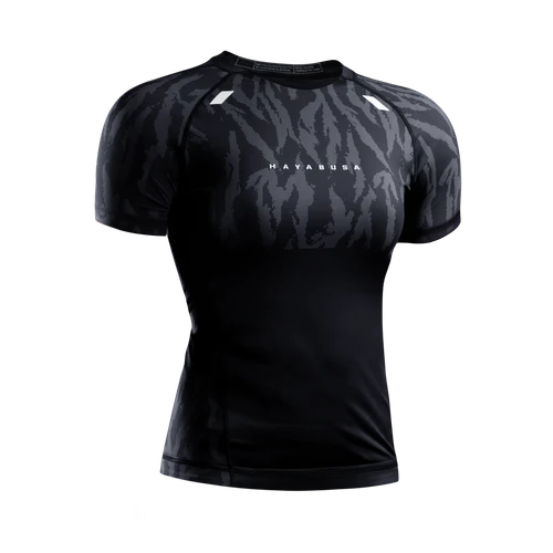 Women's Apex Vantage Short Sleeve Rash Guard - Carbon Black - 1