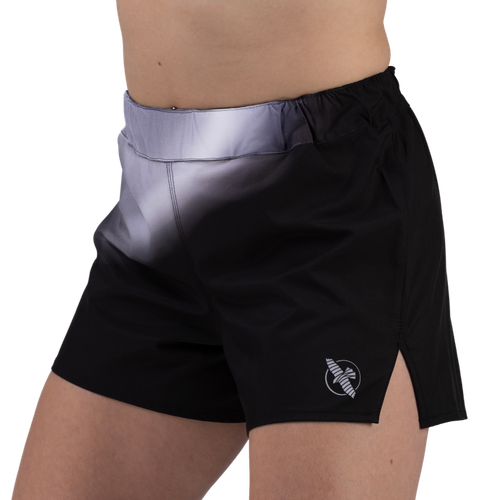 Women's Apex Nova Lightweight Fight Shorts - Cosmic Grey - 1