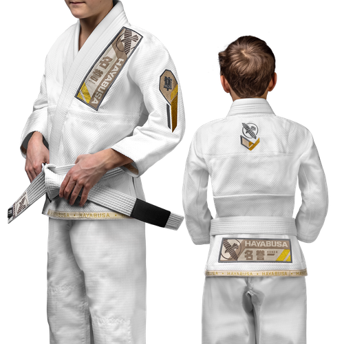 Ascend Youth Jiu Jitsu Gi - White - 1