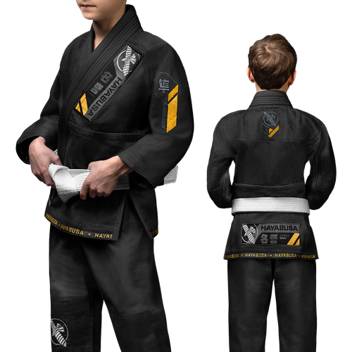 Ascend Youth Jiu Jitsu Gi - Black - 1