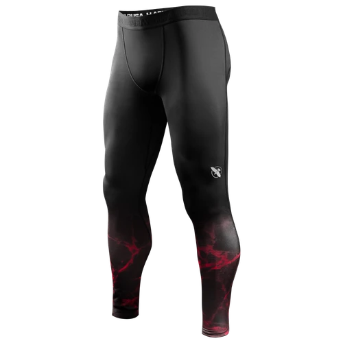 UFC BJJ Men’s Spats - Black/Red - 1