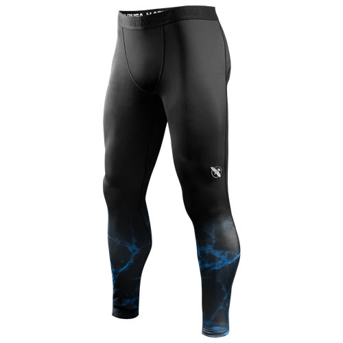 UFC BJJ Men’s Spats - Black/Blue - 1