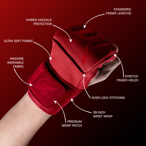 Deluxe Quick Wraps - Red - 2