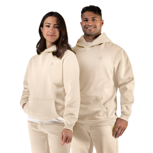 Unisex Essential Hoodie - Sandstone Beige - 1