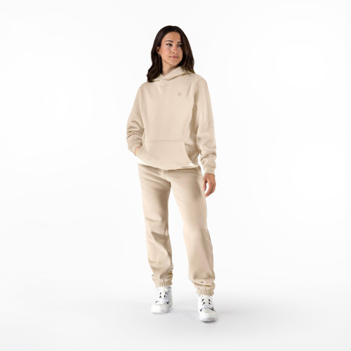 Unisex Essential Hoodie - Sandstone Beige - 2