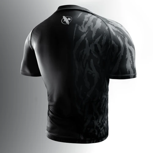 Men’s Apex Vantage Short Sleeve Rash Guard - Carbon Black - 2