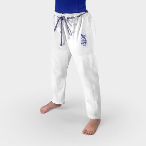 UFC BJJ Women’s Ripstop Gi Pants - White - 3