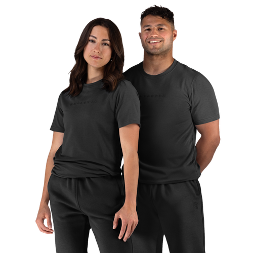 Unisex Essential Short Sleeve T-Shirt - Eclipse Black - 1