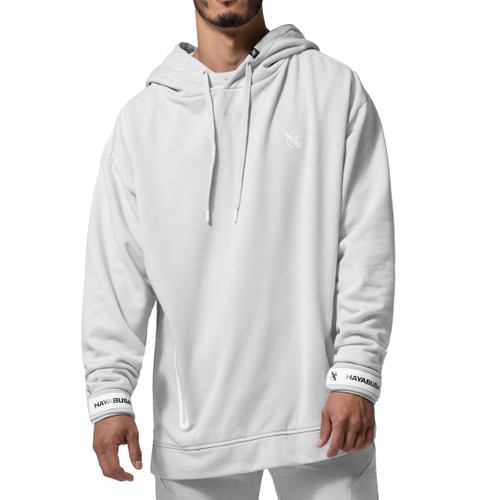 Men’s Midweight Pullover Hoodie - Light Heather Grey - 1
