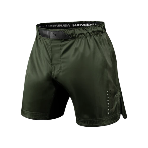 Men’s Apex Core 3/4 Thigh Fight Shorts - Green - 1