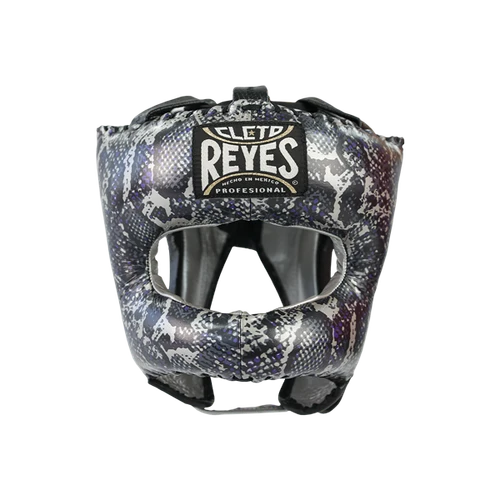 Cleto Reyes Traditional Headgear – Silver/Black Steel Snake