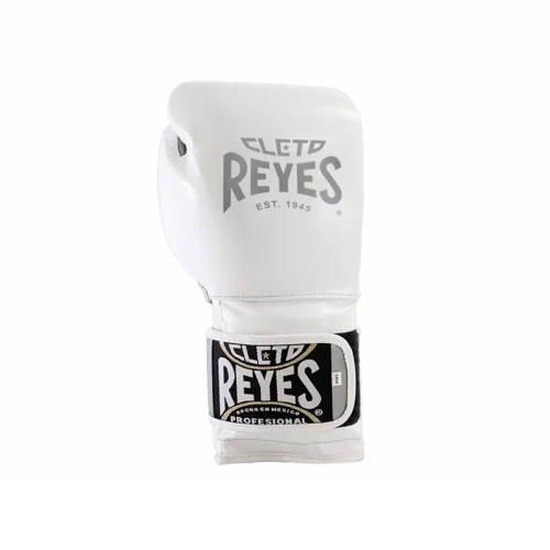 Cleto Reyes Silver Storm – Training Boxing Gloves with Hook and Loop Closure