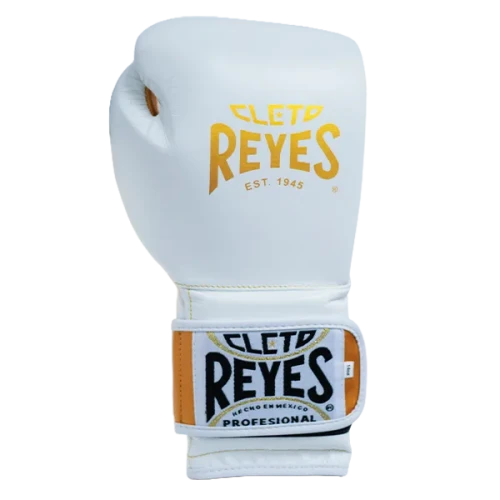 Cleto Reyes Training Boxing Gloves with Hook and Loop Closure – Gold Blast