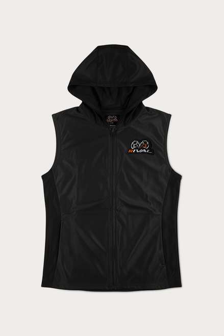 Rival Dazzle Sleeveless Ring Jacket with Hood