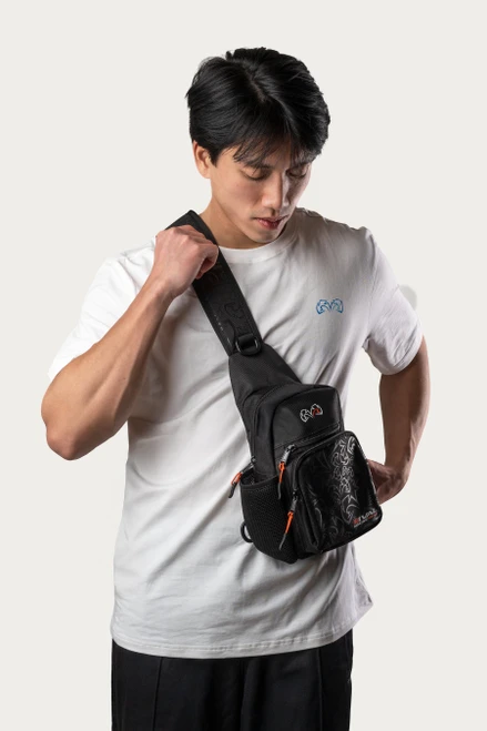 Rival Crossbody Bag with Water Bottle Compartment