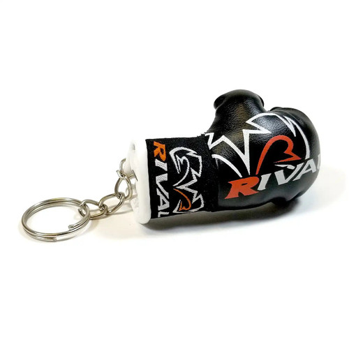 Rival Mini Boxing Glove Key Ring - Black