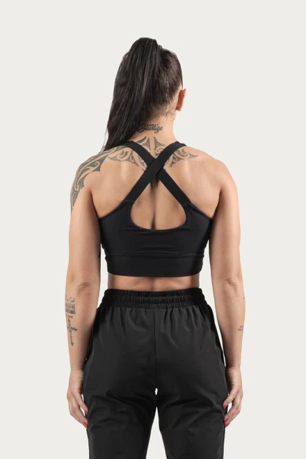 Rival Buttery Stretch Cross-Back Sports Bra
