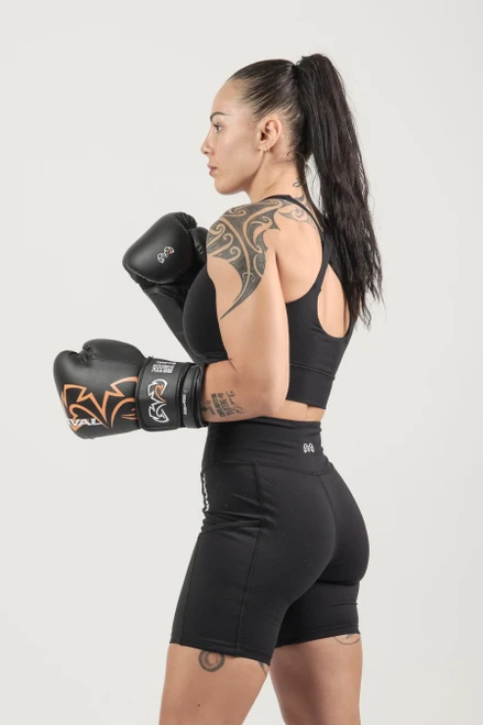 Rival Women's High-Rise Biker Shorts with Pockets