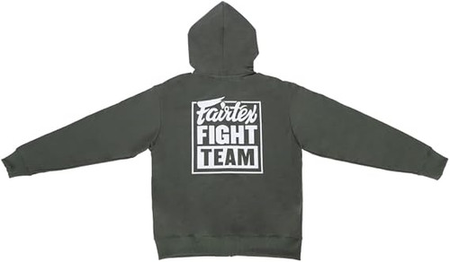 Fairtex FHS32 Premium Lightweight Zipper Hoodie - Full-Zip Athletic Gym Jacket