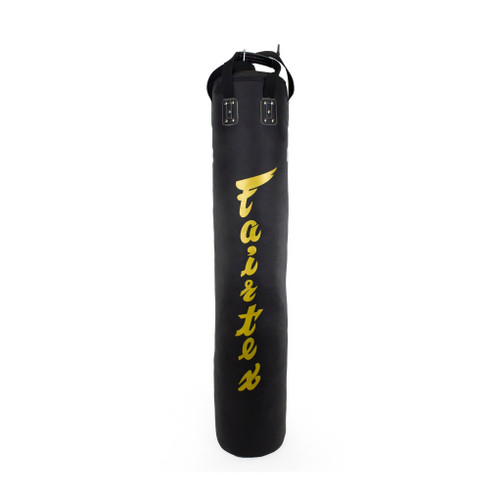 Fairtex HB6 6 Ft. Banana Bag Punching Bag for Muay Thai, Boxing, Kickboxing, MMA (Filled)- 14.17" W x 70.87" H, 100lbs