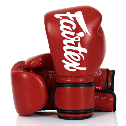 Fairtex BGV14 Red Muay Thai Boxing Gloves