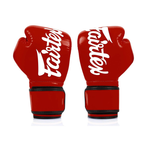 Fairtex BGV14 Red Muay Thai Boxing Gloves
