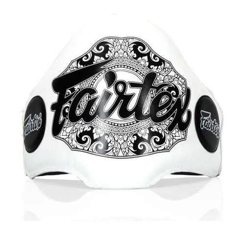 Fairtex BPV2 Light-Weight Belly Pad Muay Thai Trainers Protective Guard for Boxing, MMA, Muay Thai Training
